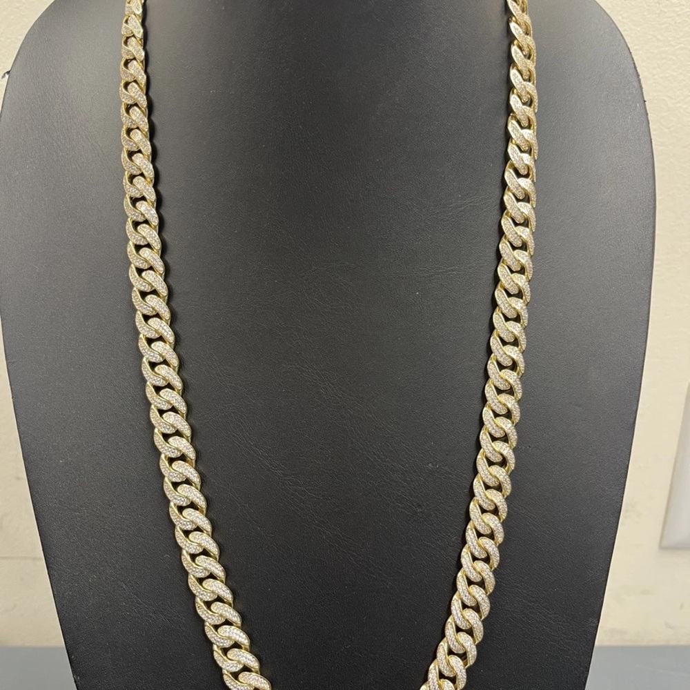 Harlem Bling Iced Out Cuban Link Chain